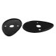 Metro Turn Signal Pads For BMW Isetta 1958 Gray, 2-3/4" wide X 4-1/4" long; MP 116-B