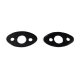 Metro Door Handle Pads For Packard Model 120-B 1936, ONE TWENTY 1937; MP 839-B