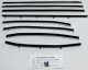 1969 Chevelle 2 Door Sedan Replacement Window Felts Whiskers Kit