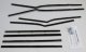 1958 Bel Air 4 Door Sedan Authentic Window Felts Whiskers Kit (8pcs)