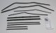 1958 Bel Air 4 Door Hardtop Authentic Window Felts Whiskers Kit (10pcs)