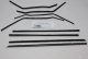 1958 Bel Air 2 Door Hardtop Authentic Window Felts Whiskers Kit (8pcs)