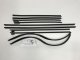 1965 Impala 2 Door Hardtop Superkit Authentic Window Felts Whiskers Kit & Glass Run Set (10pcs)