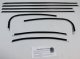 1969-72 GTO & Lemans 2 Door Hardtop Replacement Window Felts Whiskers Kit (8pcs)