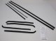 1948-52 Ford Truck Superkit Window Felts Whiskers Kit, Division Bars, & Upper Channels (8pcs)