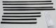 1963-66 Mopar A-Body Convertible Authentic Window Felts Whiskers Kit (8pcs)