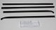 1968-70 Dodge B-Body Outers Only Authentic Window Felts Whiskers Kit (4pcs)