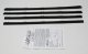 1966-70 Mopar B-Body 4 Door Sedan Outers Only Authentic Window Felts Whiskers Kit (4pcs)