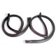 Metro Roof Rail Seals with Molded Ends For Chevrolet Camaro 1982-1992; RR 7003