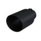 MBRP Exhaust T5129BLK Black Series Exhaust Tip