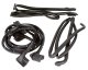 1990-1996 C4 Corvette Weatherstrip Kit - Convertible Body 4Pc