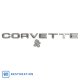 C3 1974-1975 Corvette Rear Bumper Letters