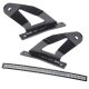 For 2004-14 Nissan Titan Curved 50" LED Light Bar Brackets + Light Combo Oracle