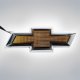 Illuminated Bowtie - Gloss Black Center - Dual Intensity - White Oracle