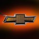 Illuminated Bowtie - Silver Ice Metallic (GAN) - Dual Intensity - Amber Oracle