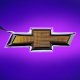 Illuminated Bowtie Carbon Fog Lightsash Metallic Dual Intensity UV/Purple Oracle