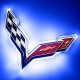 For Corvette C7 Rear Illuminated Emblem - Dual Intensity Oracle