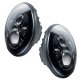 7" High Powered LED Headlights - Black Bezel Oracle