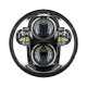 5.75" 40W Replacement LED Headlight - Chrome Oracle