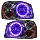 For 2001-2004 Nissan Frontier SMD Headlights - Dual Halo Oracle