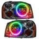 For 2001-2004 Nissan Frontier SMD Headlights - Dual Halo Oracle