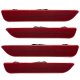 For 2010-2014 Ford Mustang Concept Sidemarker Set - Ghosted Oracle