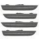 For 2010-2014 Ford Mustang Concept Sidemarker Set - Clear Oracle