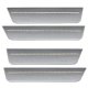 For 2008-2014 Dodge Challenger Concept Sidemarker Set - Clear Oracle