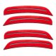 For 2015-2020 Dodge Charger Concept Sidemarker Set - Clear Oracle