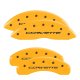 2014-2019 C7 Corvette Yellow Powder Coat Caliper Covers with Corvette Logo