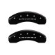 2016-2023 Camaro RS MGP Caliper Covers Black w/Camaro Logos