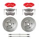 1970-1972 Chevrolet Monte Carlo Front Brake Conversion Kit The Right Stuff RCP69Z