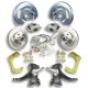 1960-1962 Chevrolet C10 Pickup  Brake Conversion Kit The Right Stuff TWK6015D