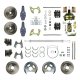 1959-1964 Chevrolet Biscayne Front and Rear Brake Conversion Kit The Right Stuff FSC594DCD