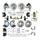 1964-1971 Oldsmobile 442 Front and Rear Brake Conversion Kit The Right Stuff AFXSD41DS