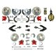 1971-1976 Plymouth Scamp Front and Rear Brake Conversion Kit The Right Stuff MDC46DCZ