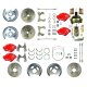 1959-1964 Chevrolet Biscayne Front and Rear Brake Conversion Kit The Right Stuff FSC604DCCZ