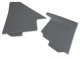 C3 1968 Corvette Shift Console Side Trim Pair Gunmetal