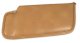 C3 1978-1982 Corvette Sunvisor RH With Mirror Option Camel