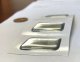 C7 2014-2019 Corvette Chrome Look Starter Button Domed Decal