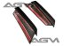 2020-2024 Corvette C8 AGM Carbon Fiber Z51 Spoiler Wickers Set