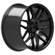 2020-2023 C8 Corvette Reproduction Replica Gloss Black Rim Wheel 19x8.5