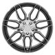 2020-2023 C8 Corvette Reproduction Replica Gunmetal Machined Rim Wheel 20x11