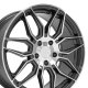 2020-2023 C8 Corvette Reproduction Replica Gunmetal Machined Rim Wheel 20x11