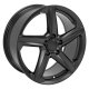 2020-2023 C8 Corvette Reproduction Replica Satin Black 5-Spoke Rim Wheel 20x11