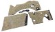 Firewall Insulation Set- W/Fasteners For 1956-1957 Corvette