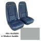 Vinyl Seat Covers- Silver For 1975 Corvette