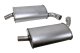 Mufflers- 2-5" Off-Road/N11 For 1963-1967 Corvette