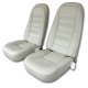 Leather-Like Vinyl Seat Covers- Oyster For 1978 Corvette