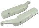 Moulded Door Panel Armrest Pair - Oyster For 1978 Corvette